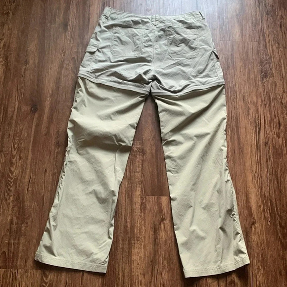 The North Face Khaki Cargo Pant Convertible to Shorts Size 10 - Picture 12 of 13